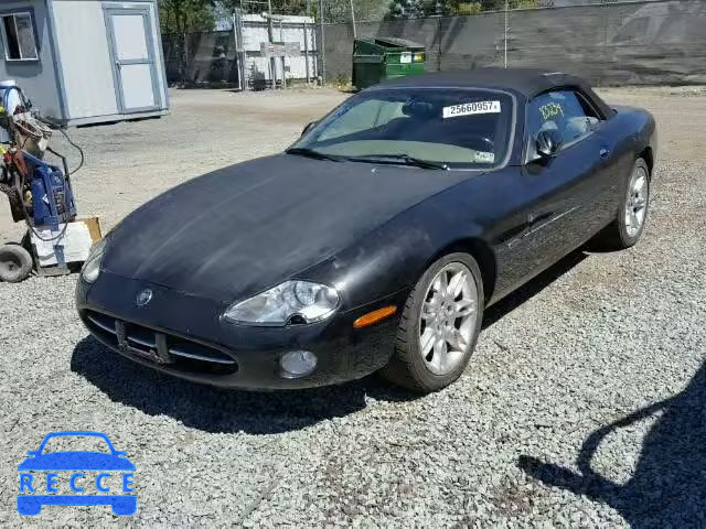 2002 JAGUAR XK8 SAJDA42C52NA25581 image 1