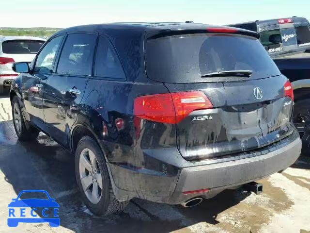 2008 ACURA MDX SPORT 2HNYD28818H552055 зображення 2