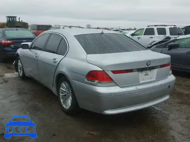 2005 BMW 745I WBAGL63565DP75481 image 2