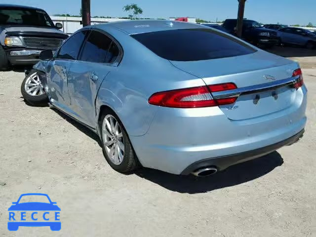 2012 JAGUAR XF SAJWA0FB7CLS48086 image 2