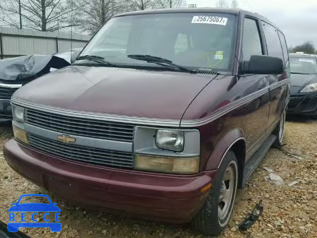 1996 CHEVROLET ASTRO VAN 1GNDM19W8TB145600 image 1