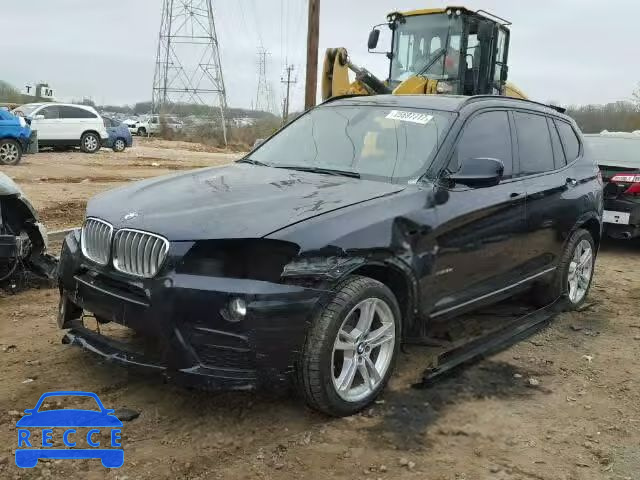 2012 BMW X3 XDRIVE3 5UXWX7C51CL975808 зображення 1