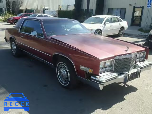 1984 CADILLAC ELDORADO 1G6AL5787EE659341 зображення 0