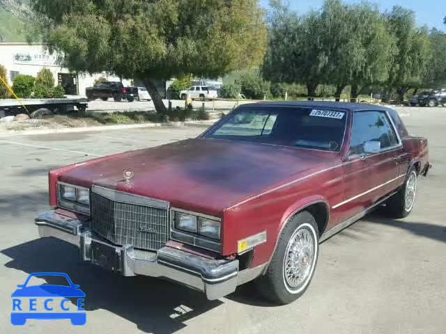 1984 CADILLAC ELDORADO 1G6AL5787EE659341 зображення 1