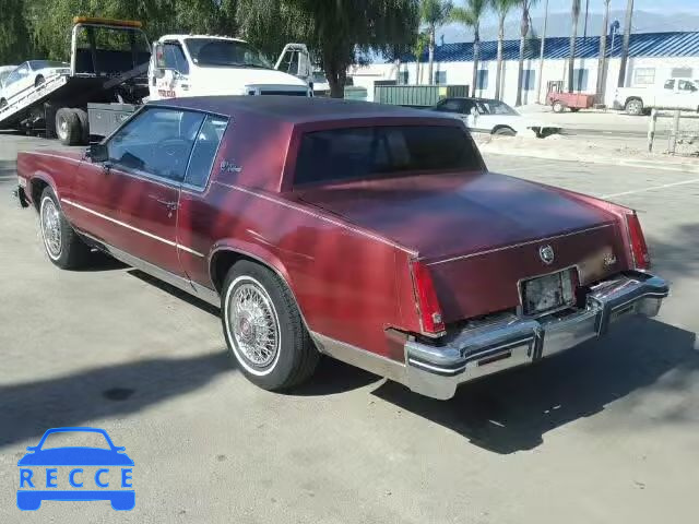 1984 CADILLAC ELDORADO 1G6AL5787EE659341 зображення 2