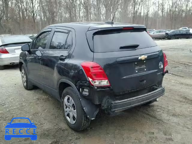 2015 CHEVROLET TRAX LS KL7CJKSB4FB212091 image 2