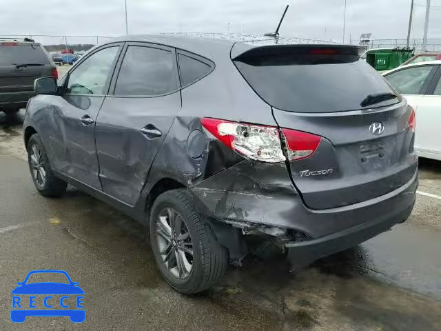 2014 HYUNDAI TUCSON GL KM8JT3AF9EU906465 image 2