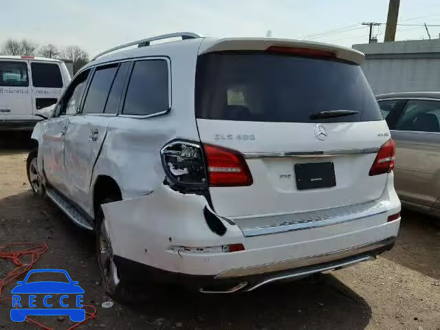 2017 MERCEDES-BENZ GLS 450 4M 4JGDF6EE7HA750889 image 2