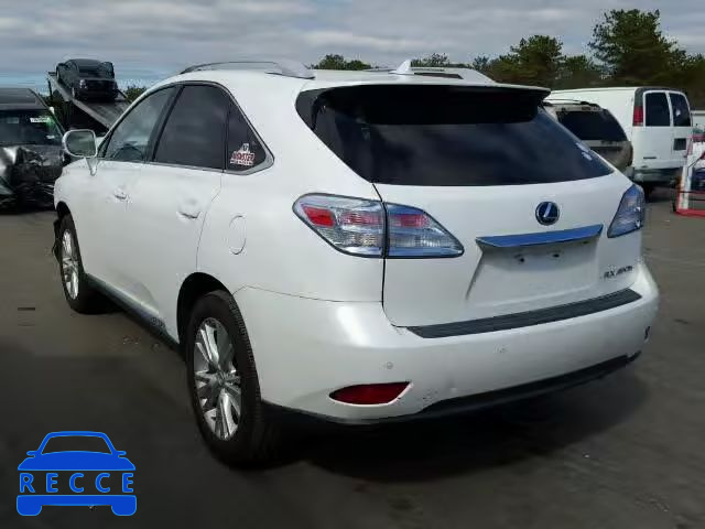 2011 LEXUS RX 450H JTJBC1BA0B2421992 image 2