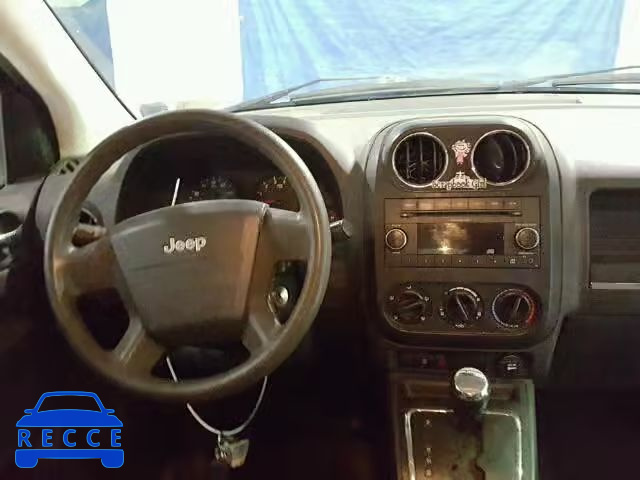 2009 JEEP COMPASS SP 1J4FT47B39D134436 image 8