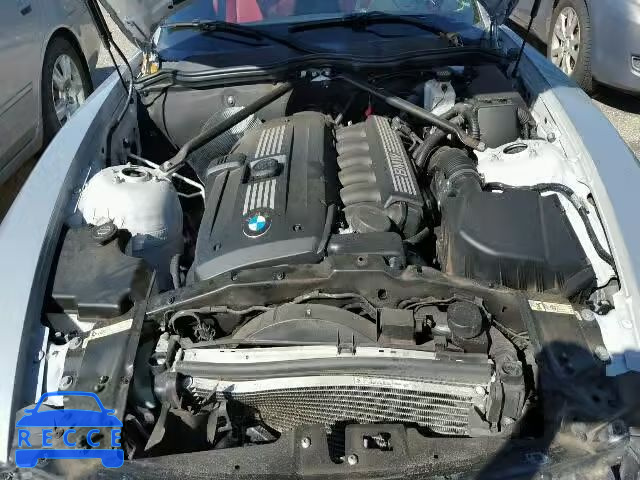 2007 BMW Z4 3.0SI 4USBU53587LX03074 зображення 6