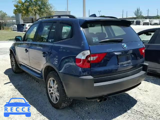 2005 BMW X3 2.5 WBXPA73465WC51490 Bild 2