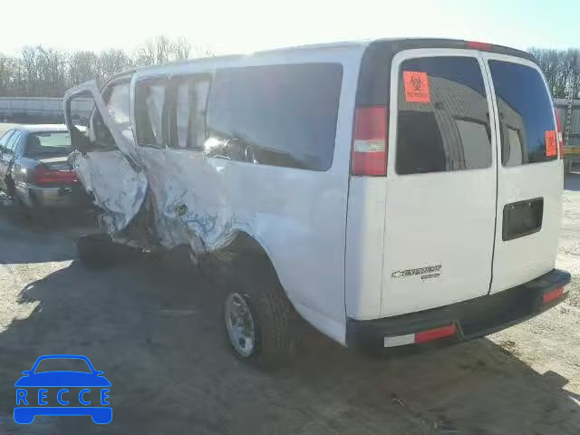 2013 CHEVROLET EXPRESS G3 1GNZGXFA9D1168173 image 2