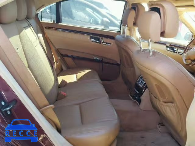 2008 MERCEDES-BENZ S600 WDDNG76X08A157019 image 5