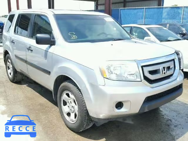 2010 HONDA PILOT LX 5FNYF3H24AB009912 image 0