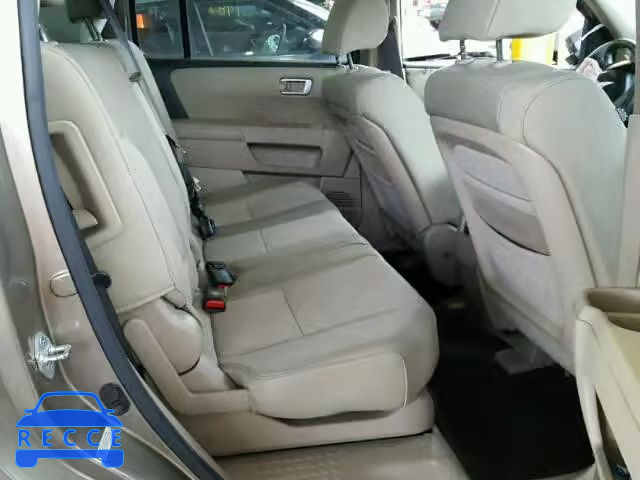 2011 HONDA PILOT LX 5FNYF3H21BB013515 image 5