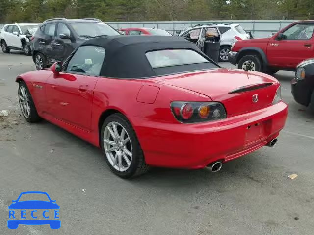 2005 HONDA S2000 JHMAP21495S007049 Bild 2