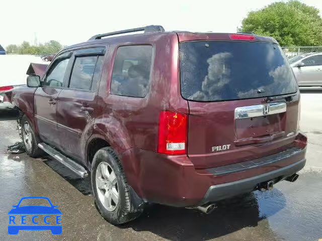 2011 HONDA PILOT EXLN 5FNYF4H77BB050196 image 2