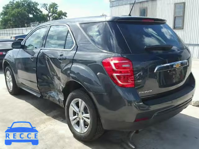 2017 CHEVROLET EQUINOX LS 2GNALBEK1H1534357 image 2