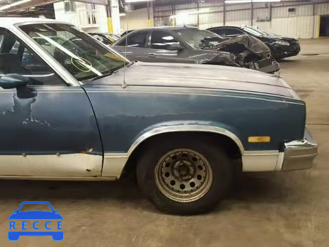 1984 CHEVROLET EL CAMINO 1GCCW80H6ER143070 зображення 3