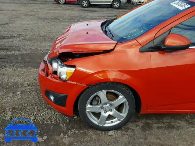 2012 CHEVROLET SONIC LTZ 1G1JE6SB0C4209767 image 8