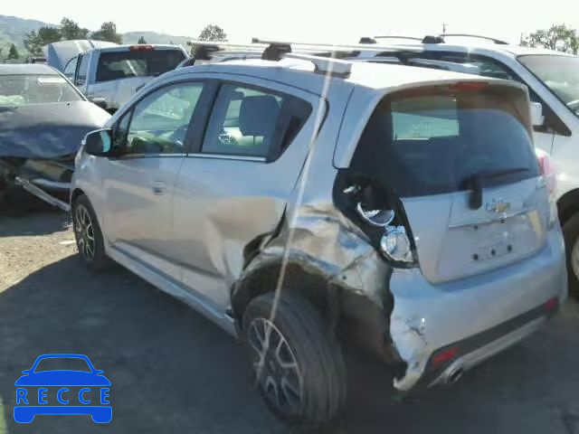 2014 CHEVROLET SPARK 2LT KL8CF6S9XEC416677 image 2