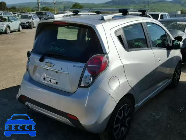 2014 CHEVROLET SPARK 2LT KL8CF6S9XEC416677 зображення 3