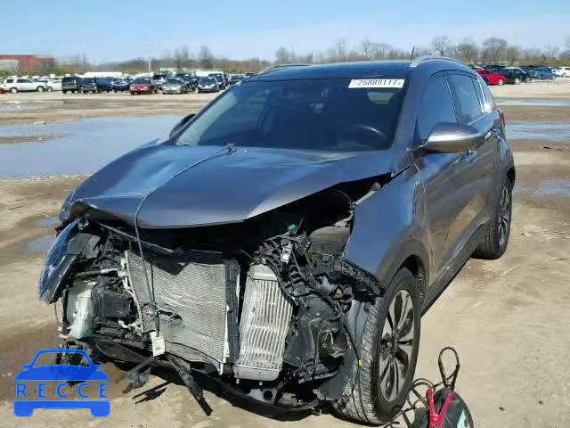 2011 KIA SPORTAGE E KNDPCCA68B7124666 image 1