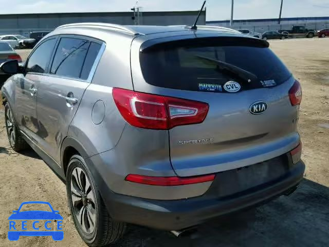 2011 KIA SPORTAGE E KNDPCCA68B7124666 image 2