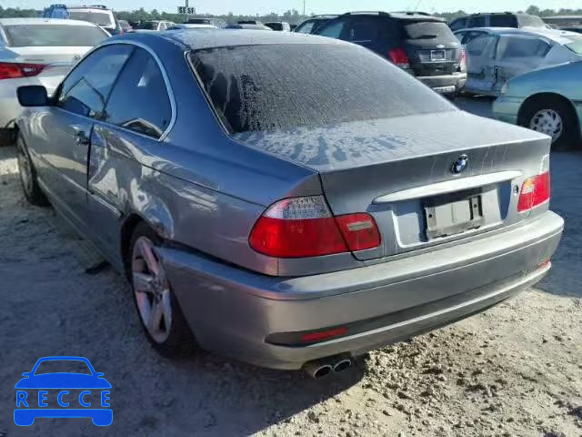 2005 BMW 325CI SULE WBABV13445JT23870 зображення 2