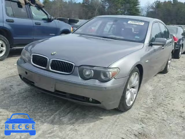 2003 BMW 745I WBAGL63403DP67848 Bild 1