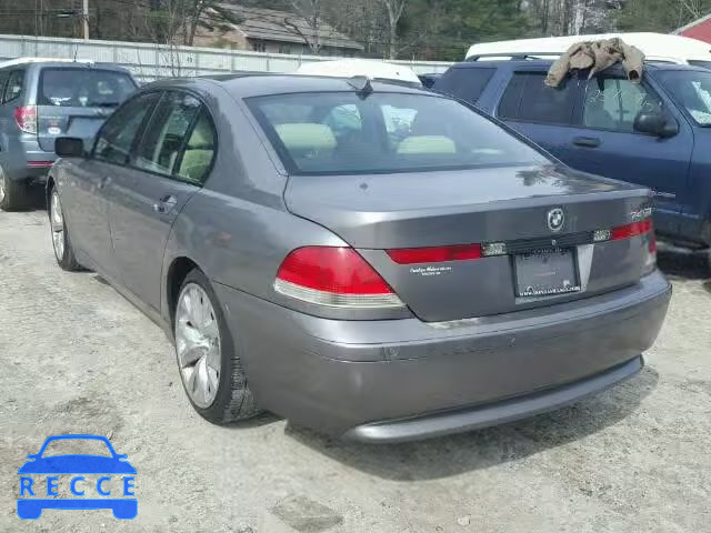 2003 BMW 745I WBAGL63403DP67848 зображення 2