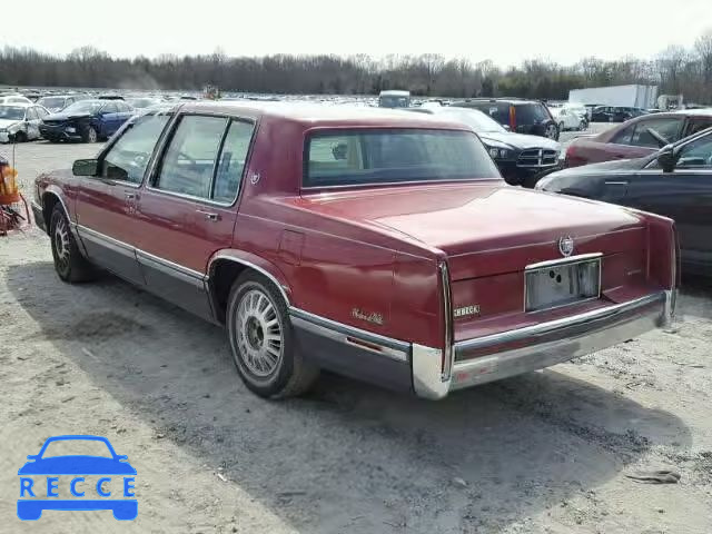 1991 CADILLAC DEVILLE 1G6CD53B1M4316889 зображення 2