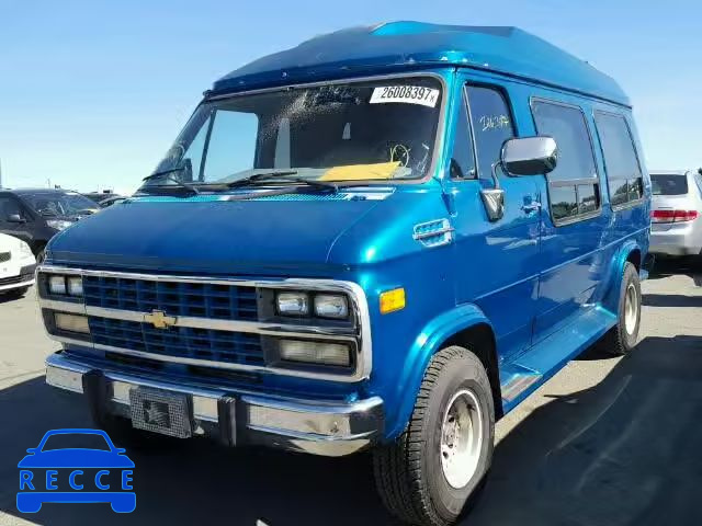 1992 CHEVROLET G20 SPORTV 1GBEG25K0N7129530 зображення 1