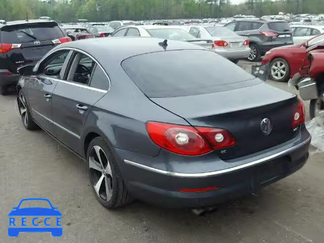 2010 VOLKSWAGEN CC LUXURY WVWHN7AN8AE533449 image 2
