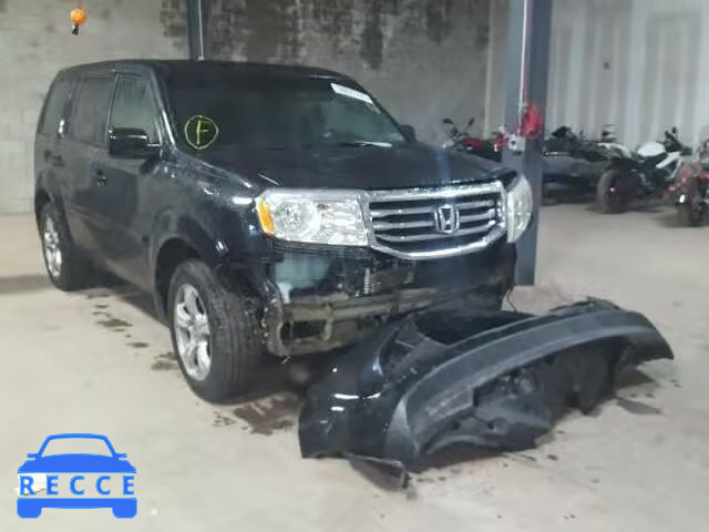 2013 HONDA PILOT EXLN 5FNYF4H71DB050195 image 0