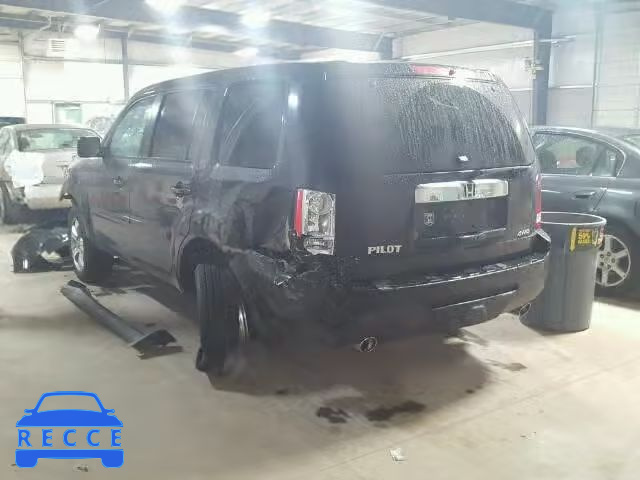 2013 HONDA PILOT EXLN 5FNYF4H71DB050195 image 2