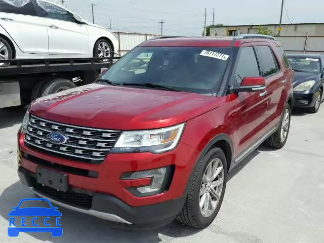 2017 FORD EXPLORER L 1FM5K7F86HGA59137 зображення 1