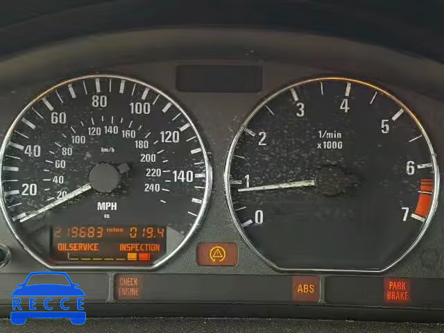1997 BMW Z3 2.8 4USCJ3322VLC06559 зображення 7