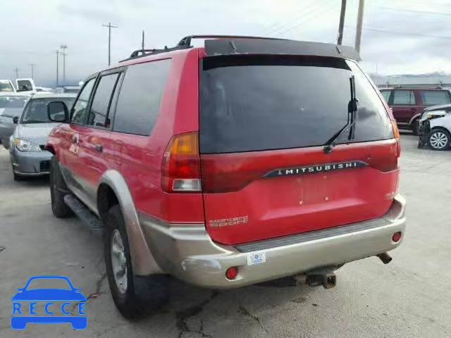 1998 MITSUBISHI MONTERO SP JA4MT41P4WP013131 image 2