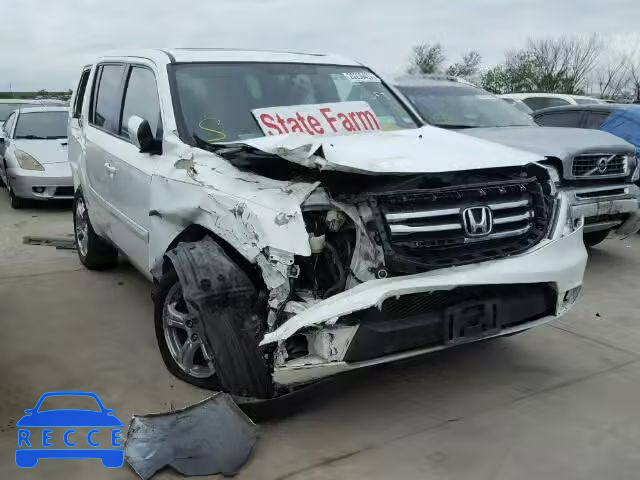 2014 HONDA PILOT EXLN 5FNYF3H74EB009619 image 0