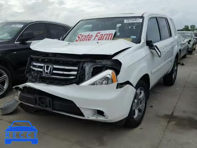 2014 HONDA PILOT EXLN 5FNYF3H74EB009619 image 1