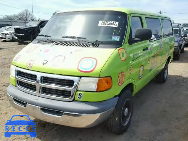 2002 DODGE RAM WAGON 2B5WB25Z52K134214 Bild 1