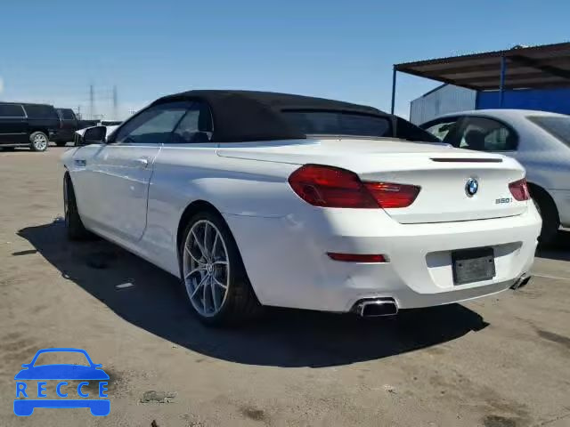 2012 BMW 650I WBALZ3C5XCDL71396 image 2