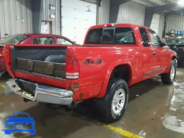 2004 DODGE DAKOTA SLT 1D7HG42N74S709152 зображення 3