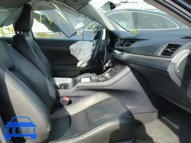 2011 LEXUS CT200H JTHKD5BH1B2045435 зображення 4