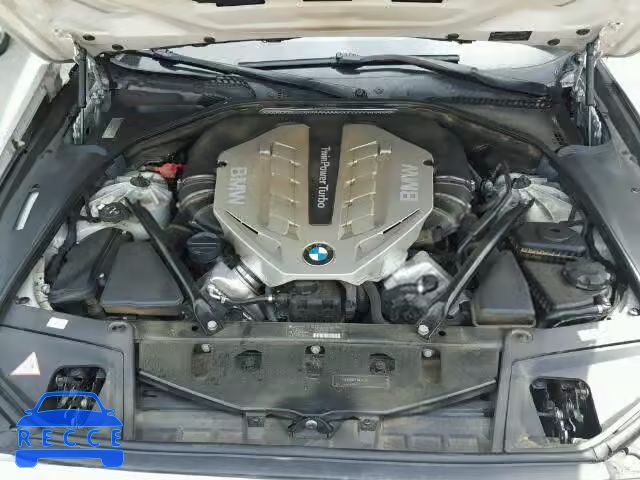 2011 BMW 550I WBAFR9C57BC617454 зображення 6
