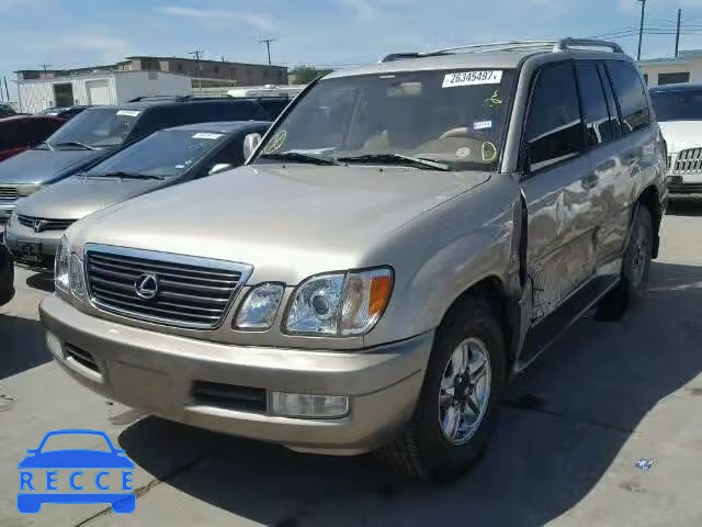 2002 LEXUS LX 470 JTJHT00W723515865 image 1