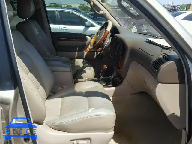 2002 LEXUS LX 470 JTJHT00W723515865 image 4