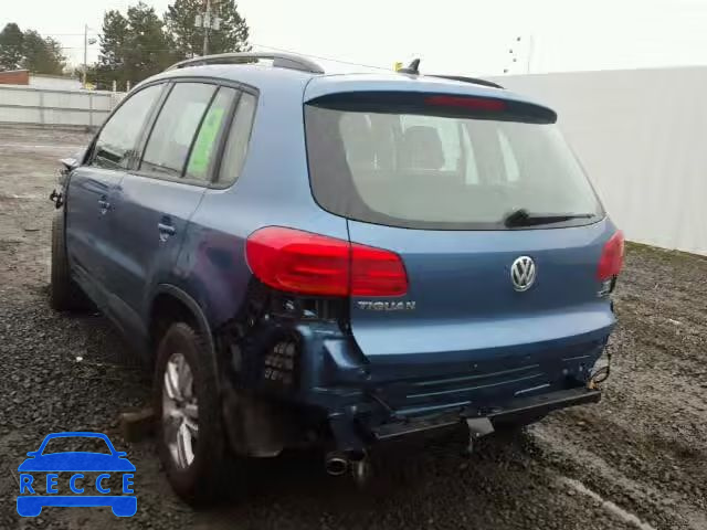 2017 VOLKSWAGEN TIGUAN S WVGBV7AX9HK026106 image 2